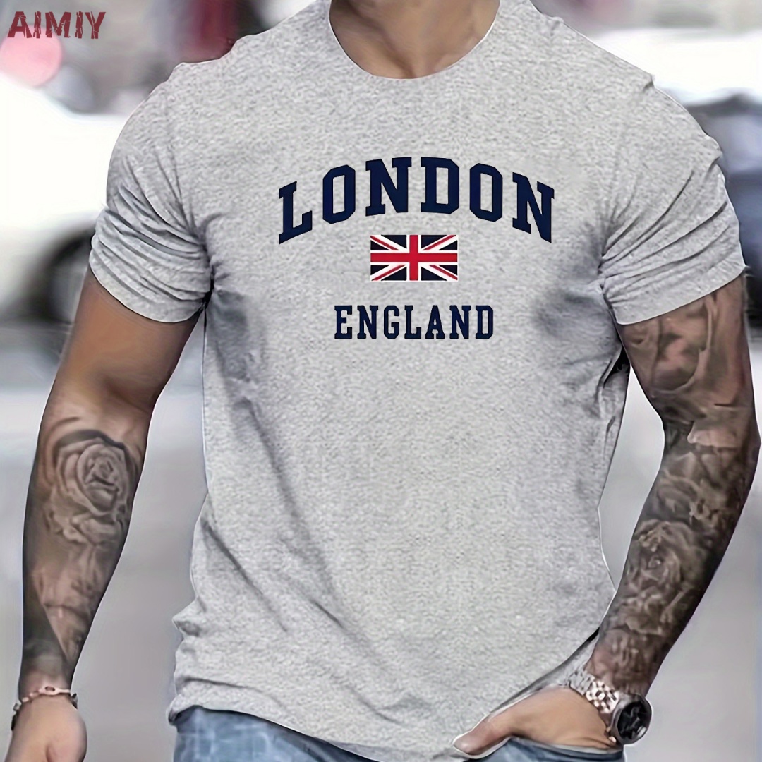 Summer Clothing London - 남성 의류 런던 영국 패턴 프린트
