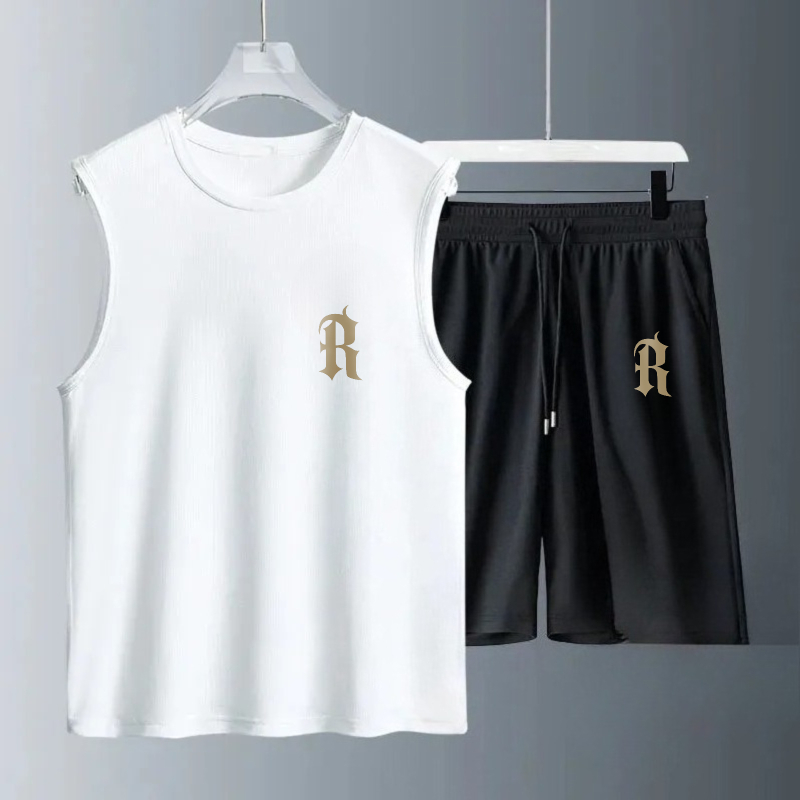 Summer Knit Clothing - 남성용 탱크탑 세트 2026 여름 빠른