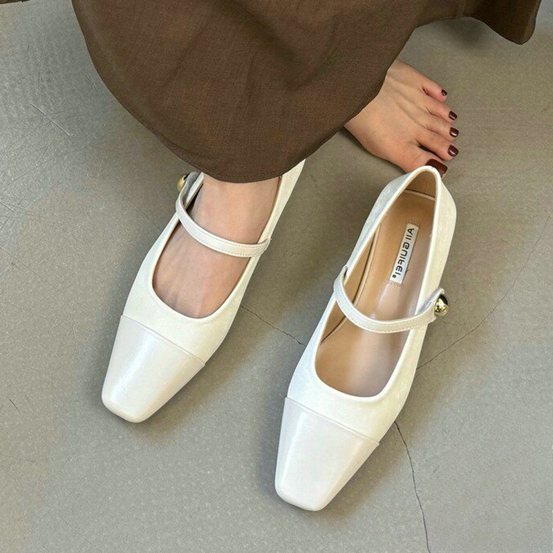 여성용 메리 제인 슈즈, 우아한 청키 슈즈, 디자이너  - Summer Clothing Styles 리뷰 및 가격