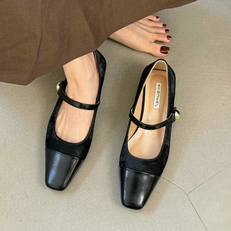 여성용 메리 제인 슈즈, 우아한 청키 슈즈, 디자이너  - Summer Clothing Styles 리뷰 및 가격