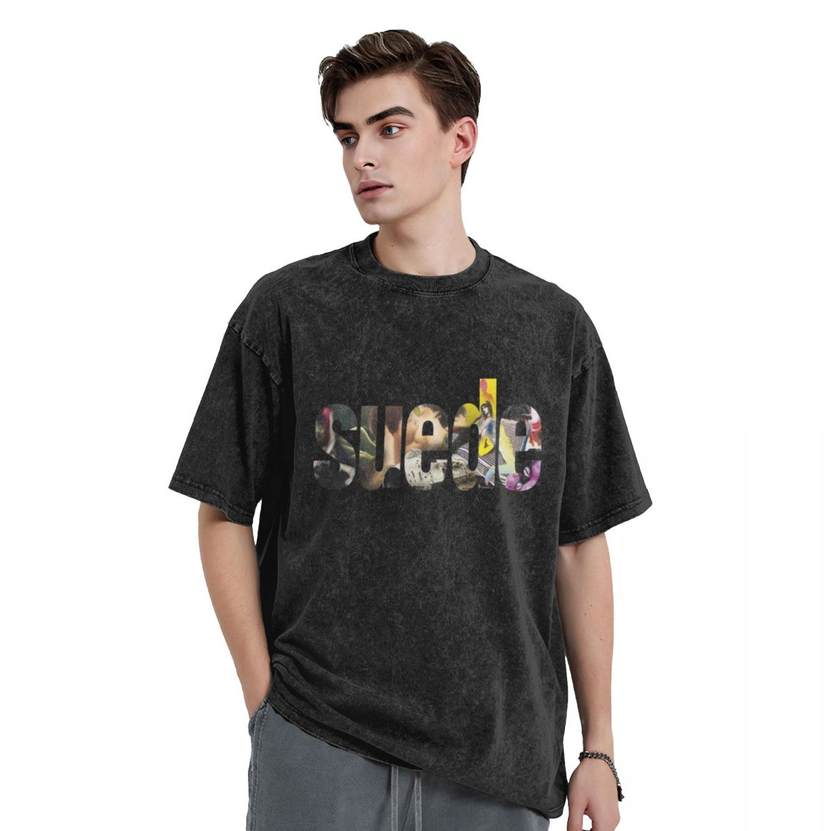 런던 스웨이드 밴드 티셔츠, 빠른 건조 필수 티셔츠,  - Summer Clothing London 리뷰 및 가격