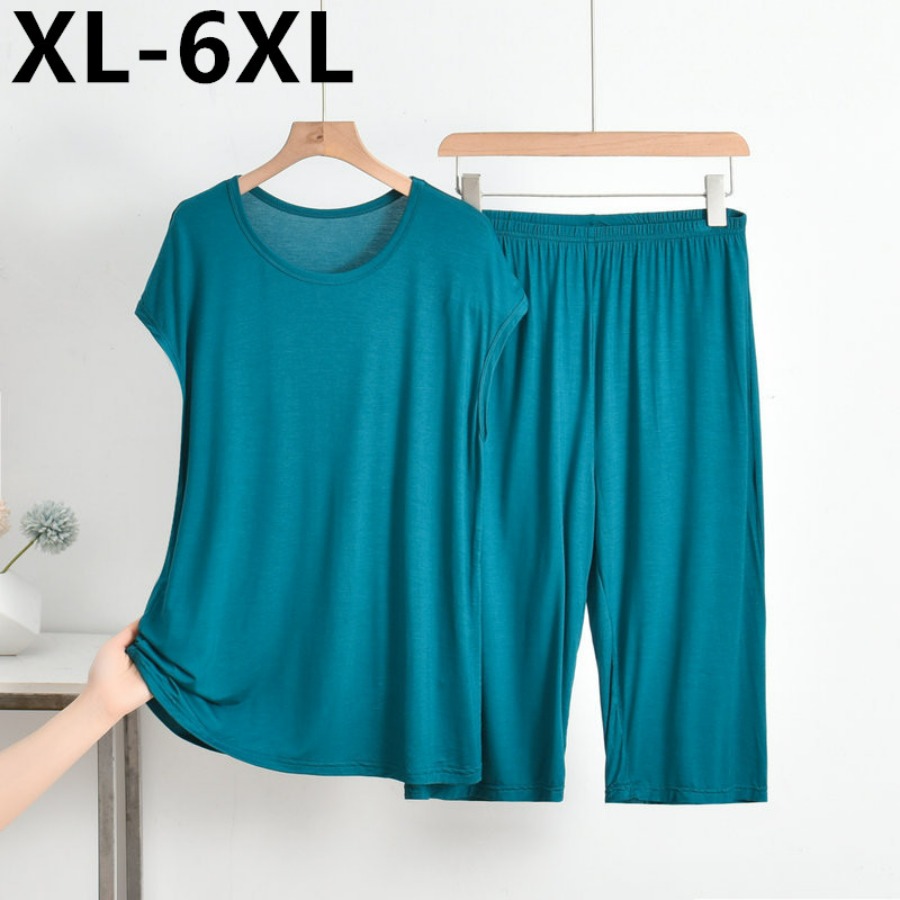 2026 여성 여름 모달 2PCS 홈웨어 세트 O넥 티 - Xl Summer Clothing 리뷰 및 가격
