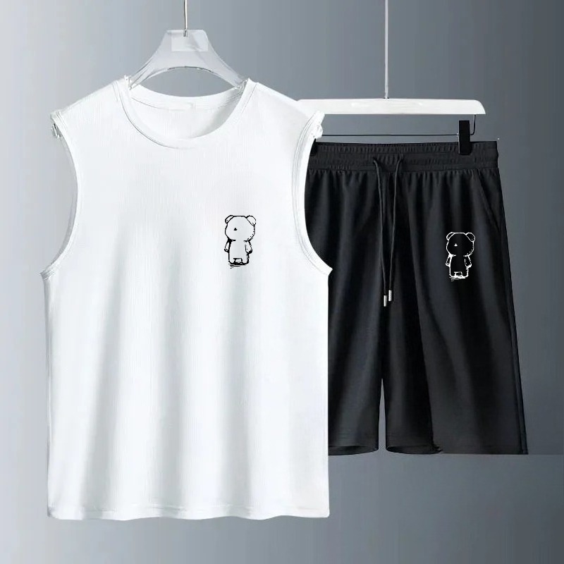남성용 탱크탑 세트 2026 여름 빠른 건조 스포츠웨어 - Summer Knit Clothing 리뷰 및 가격