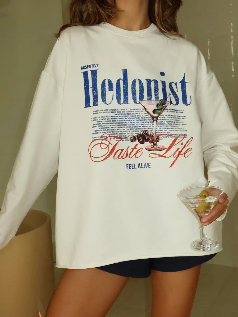 프랑스 여성 즐거움 편지 인쇄 미적 운동복 티셔츠 10 - Summer Clothing Old Money 리뷰 및 가격