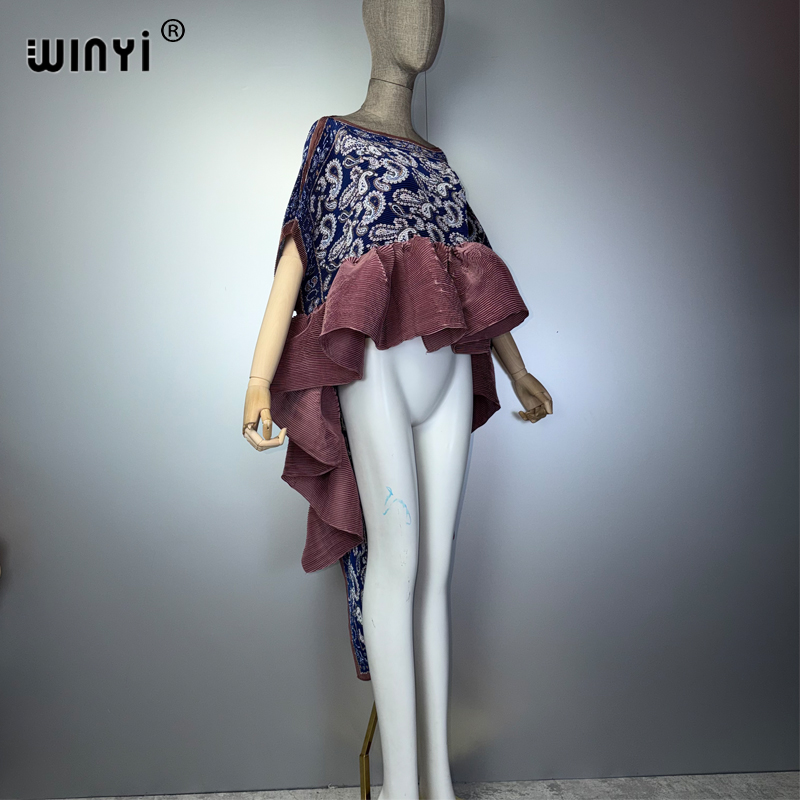 WINYI 여성용 플리츠 맥시 파티 드레스 불규칙 크럼 - Summer Clothing H&M 리뷰 및 가격