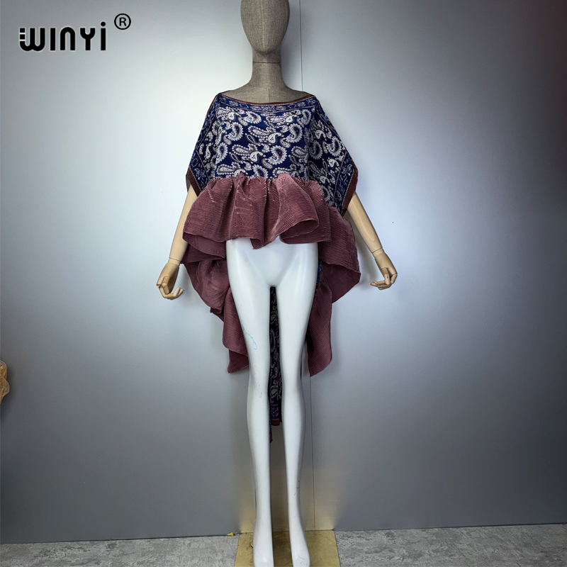 WINYI 여성용 플리츠 맥시 파티 드레스 불규칙 크럼 - Summer Clothing H&M 리뷰 및 가격