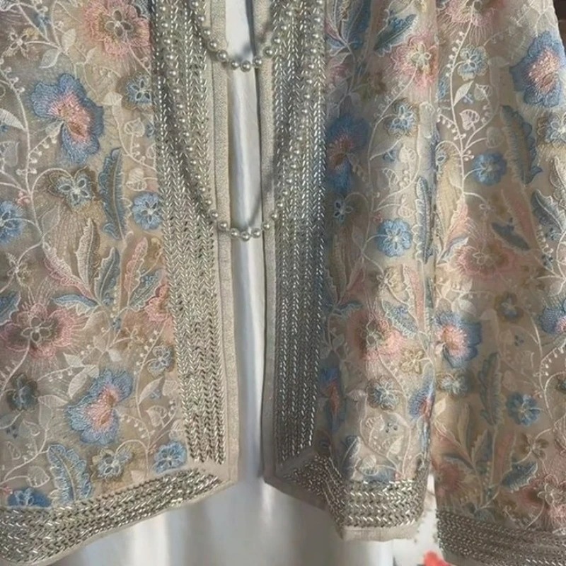 새로운 중국 여성 의류 민족 스타일 중공업 자카드 자수 - Summer Clothing Old Money 리뷰 및 가격