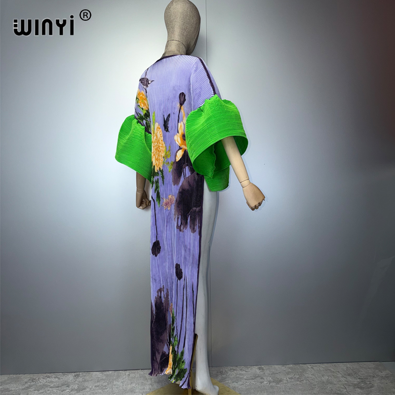 WINYI 여성용 플리츠 맥시 파티 드레스 불규칙 크럼 - Summer Clothing H&M 리뷰 및 가격